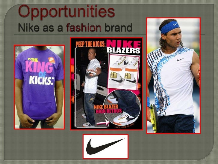 project report on nike brand