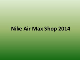 air max shop