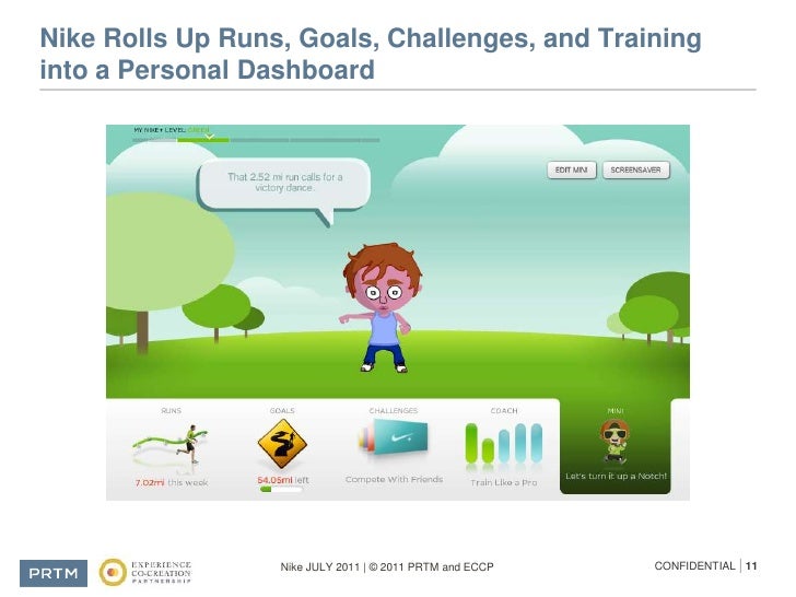 nike plus running history