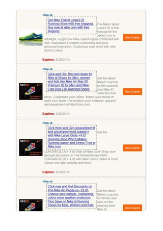 nikeid promo code