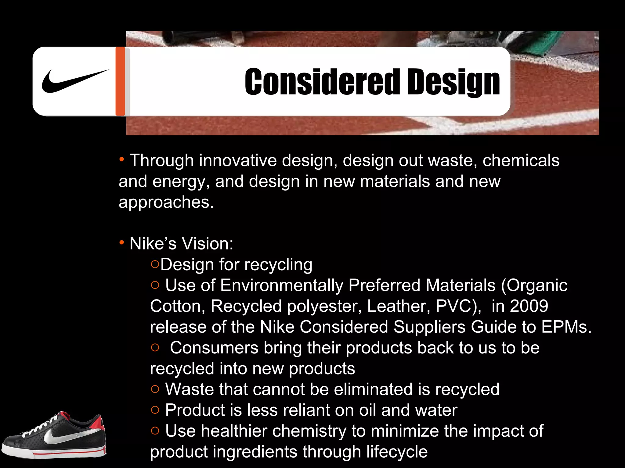 considered design nike