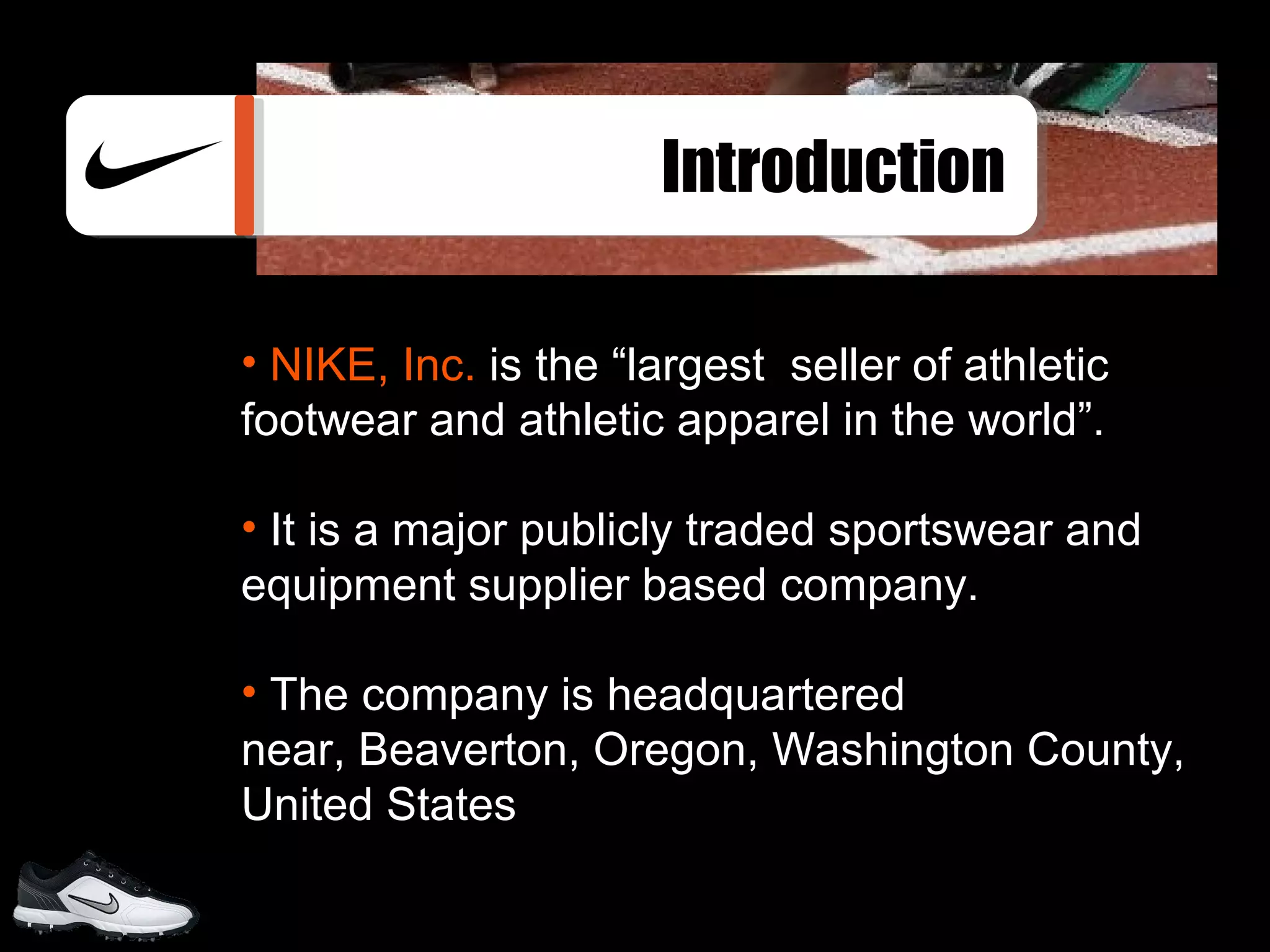is nike the largest athletic company
