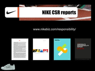 Officer For nylig Regenerativ Nike and CSR | PPT