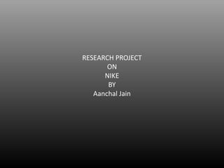 strategic planning manager manufacturing revolution nike