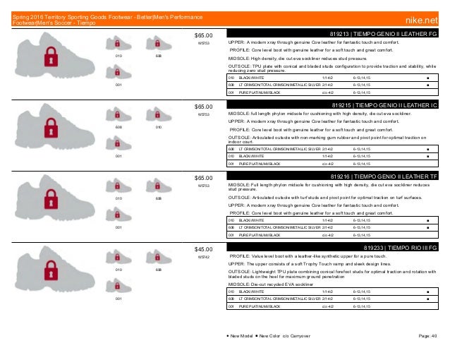 nike revolution 4 size chart