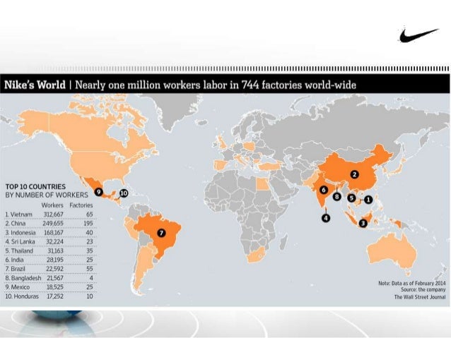 nike manufacturing plants