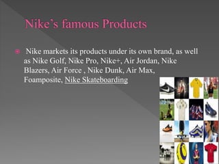 brand elements of nike