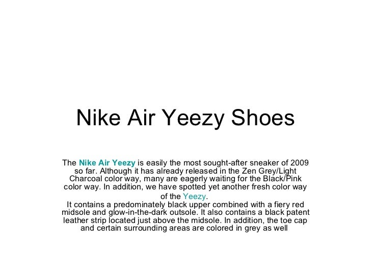 nike air yeezy Schoenen