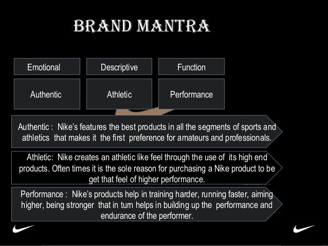features of nike brand
