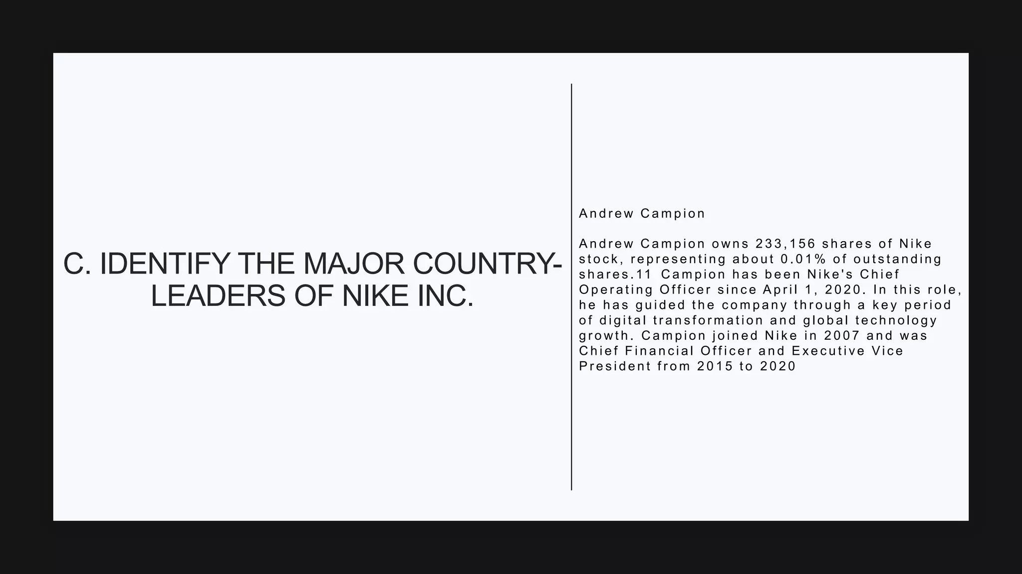 nike brand country of origin