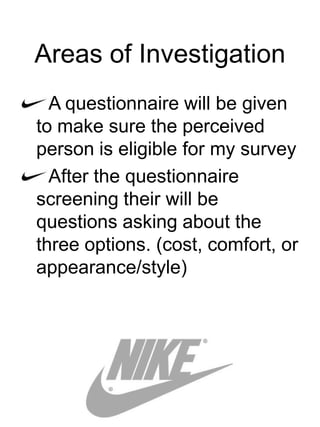 The nike shoe investigation answer deals key