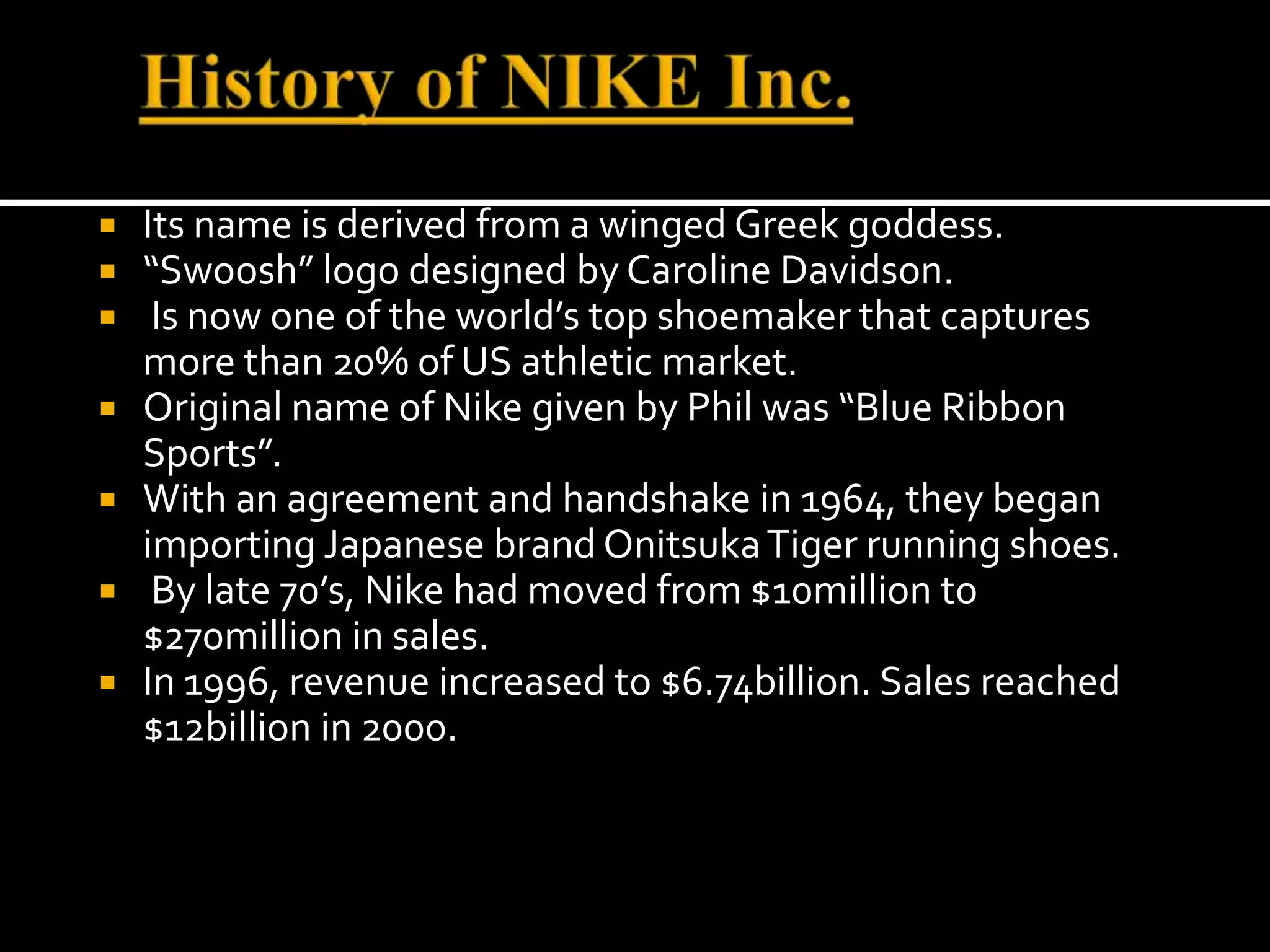 nike company name origin
