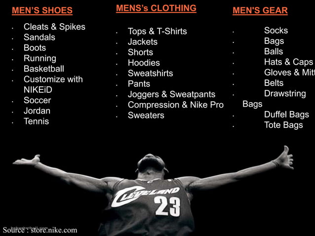 what type of brand is nike