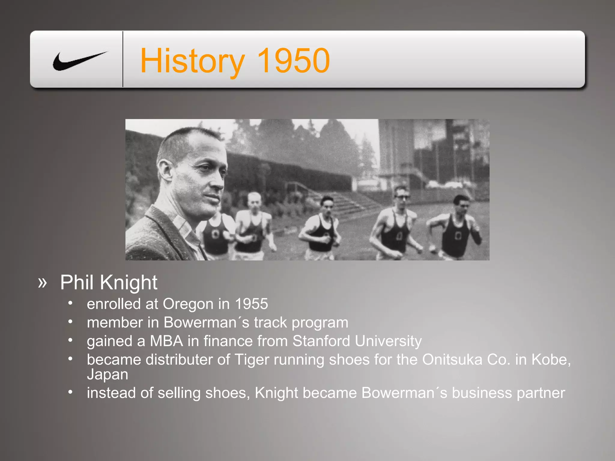 nike business history