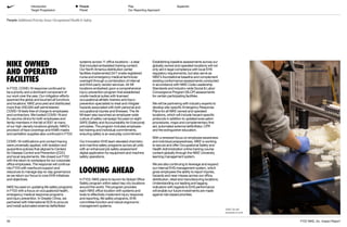 Nike Risk Assessment NIKE GRI Report insights into nike environmental | PDF