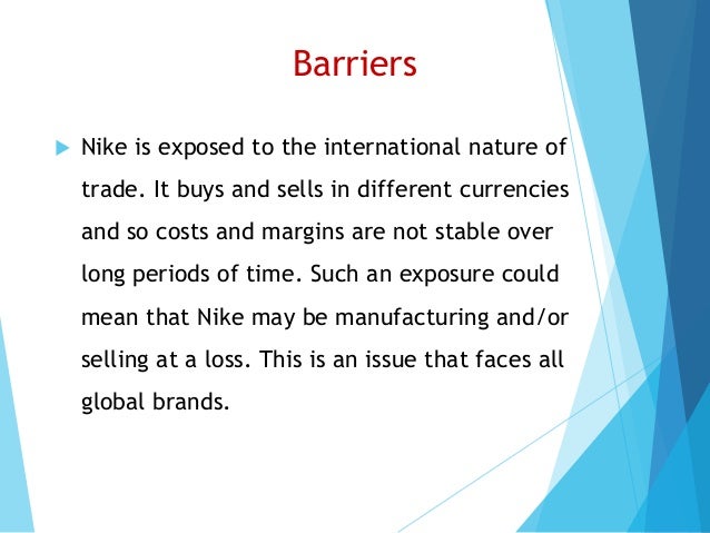 nike international trade