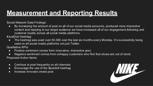 nike inc objectives