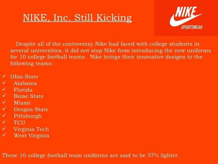 nike inc history