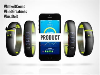 #MakeItCount
#FindGreatness
#JustDoIt

+
PRODUCT

 