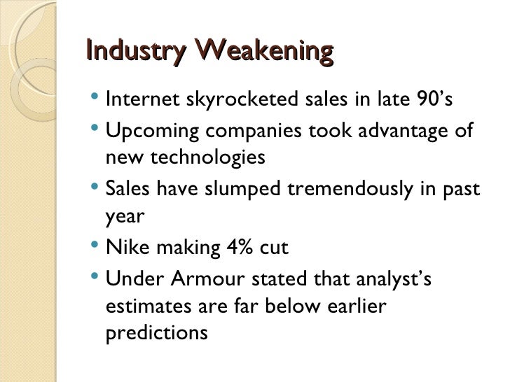Nike industry analysis presentation
