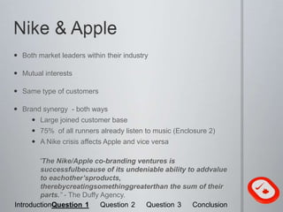 nike and apple co branding