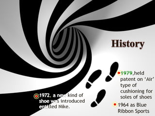 1964 as Blue
Ribbon Sports
 