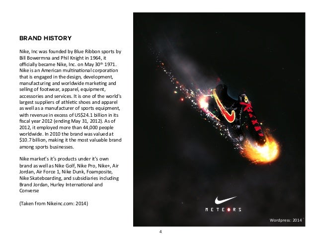 nike company overview history