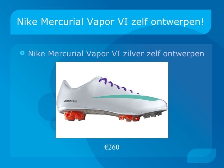 nike voetbalschoenen ontwerpen