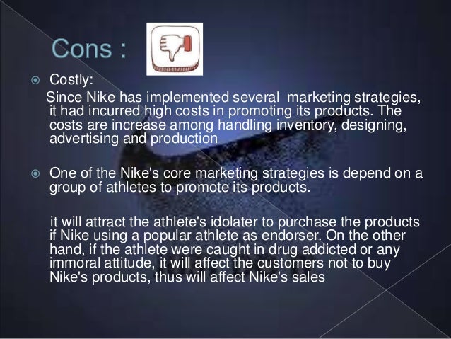core marketing strategy of nike