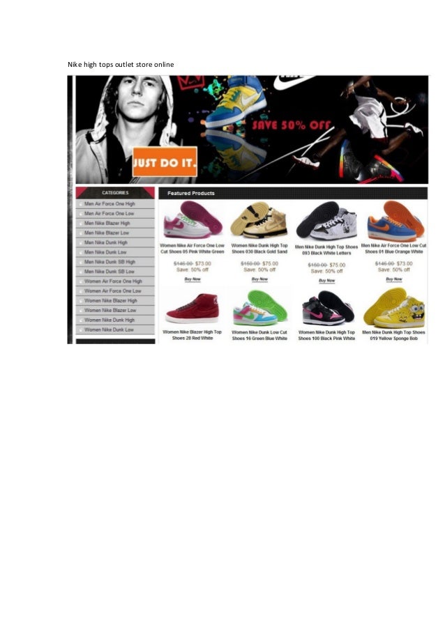 nike outlet high tops