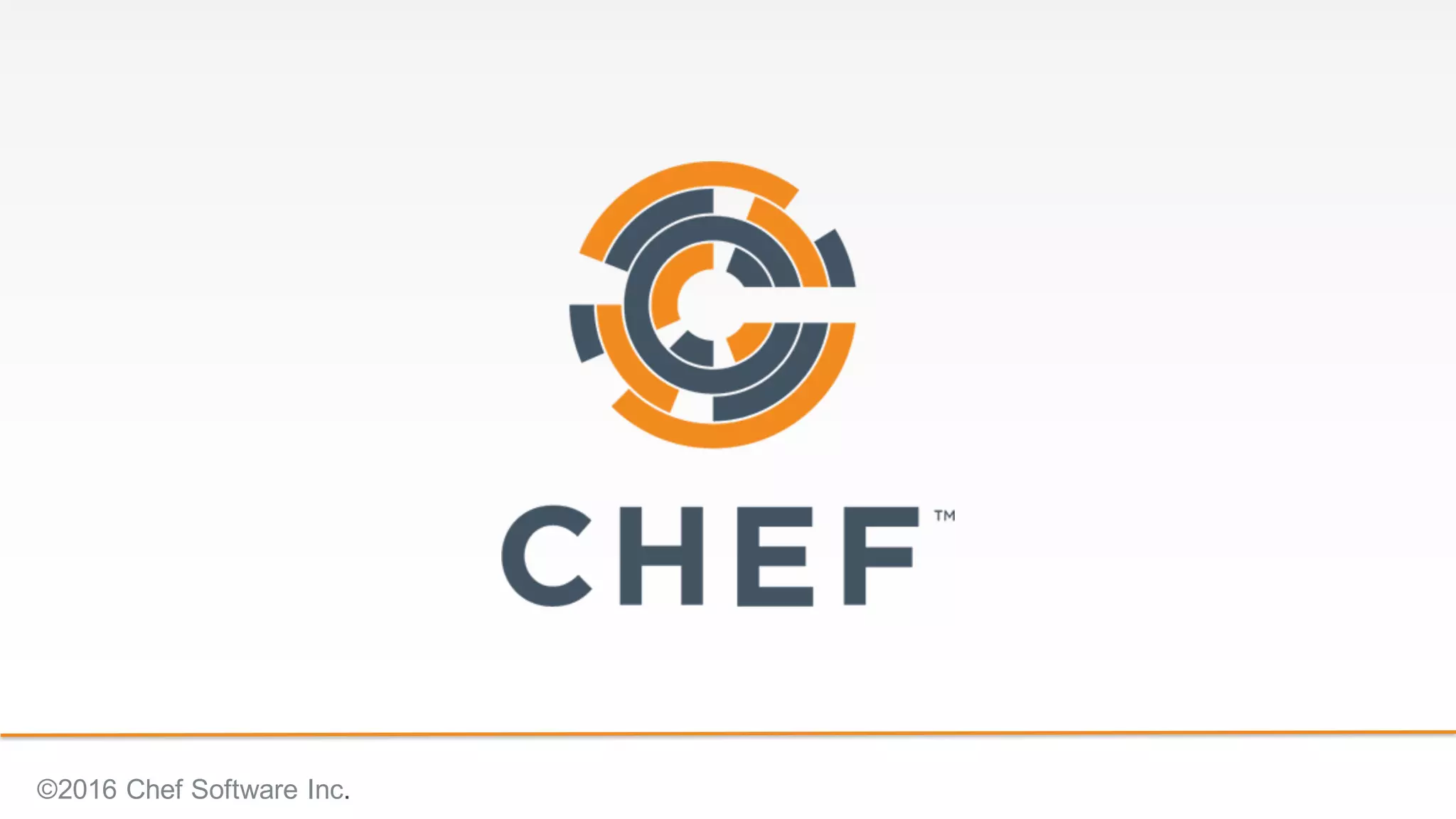 ©2016 Chef Software Inc.
 