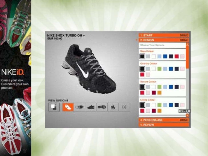 create your own nike shox