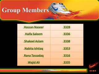 Hassan Naseer 3328
Haifa Saleem 3336
Shakeel Aslam 3338
Nabita Ishtiaq 3353
Rana Tassadaq 3316
Wajid Ali 3335
 