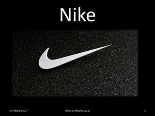 Milestone slide pendulum Nike presentation