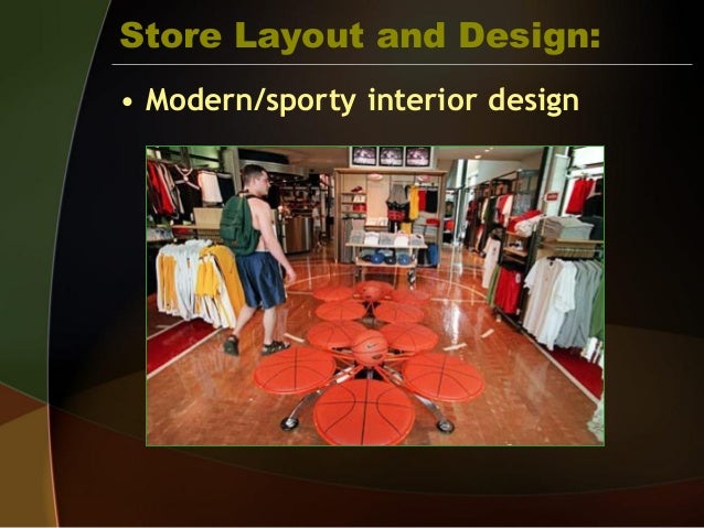 nike store layout design