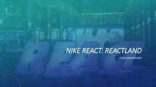 emoción escribir Fácil Nike reactland