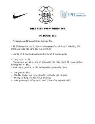 Nike Risk Assessment FINAL Nike risk everything registration form | DOC