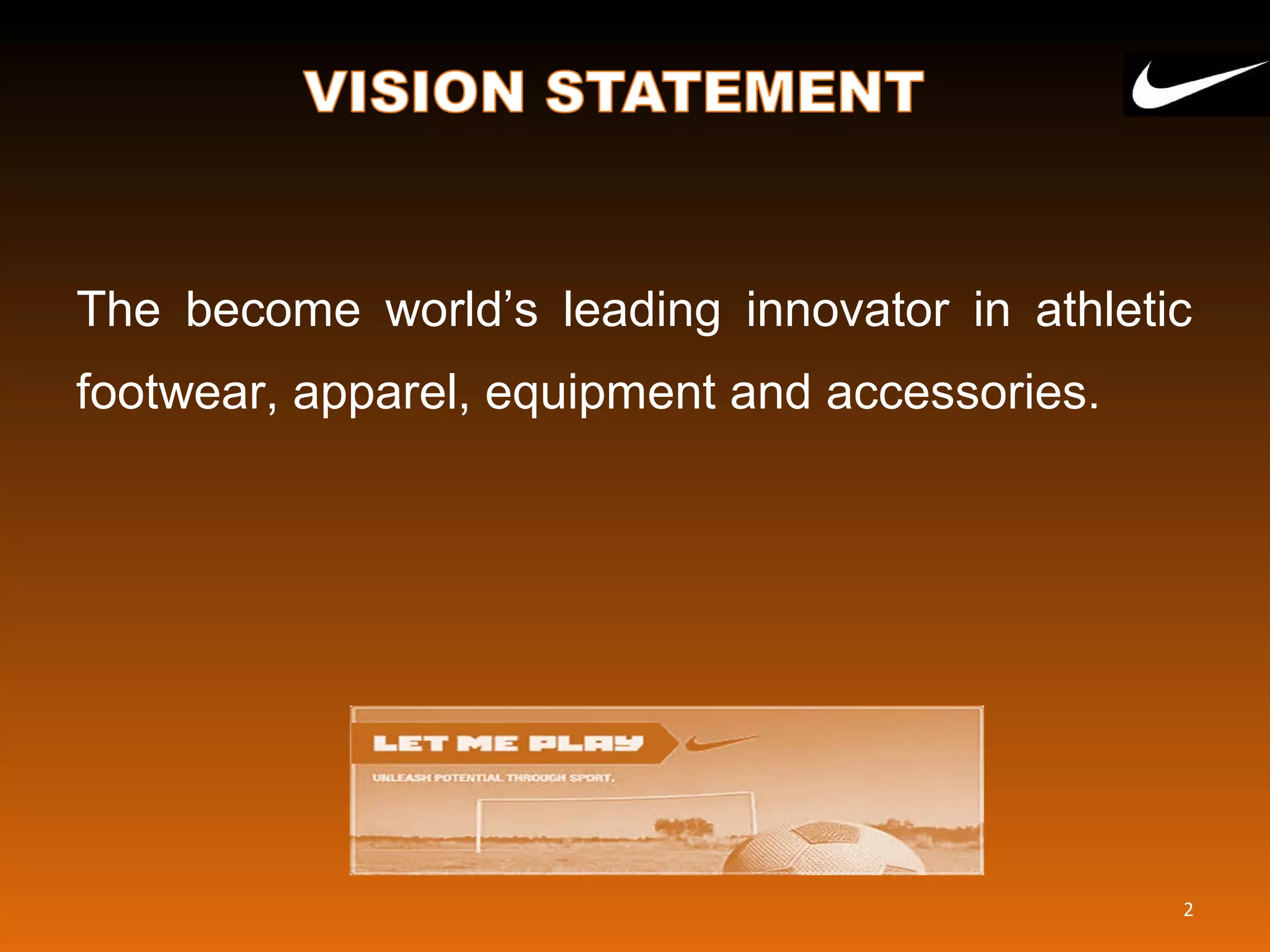 nike strategic management