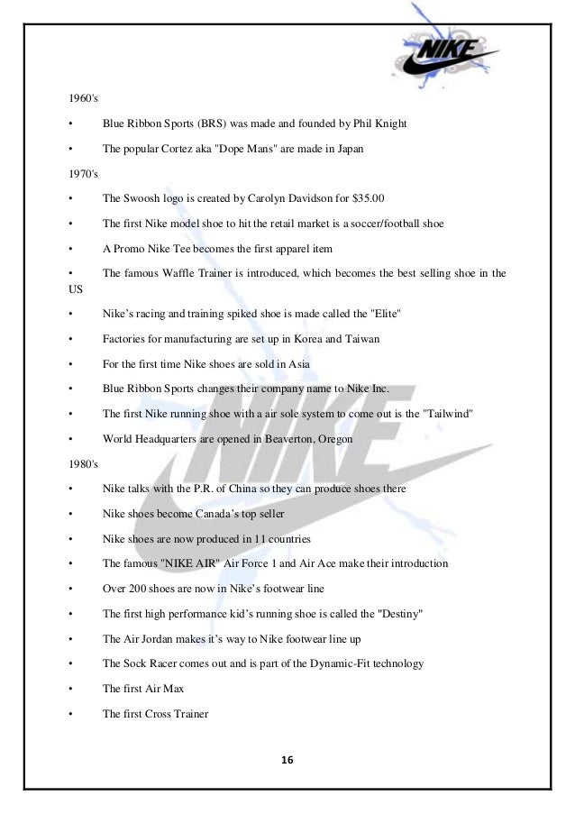 strategic planning manager manufacturing revolution nike