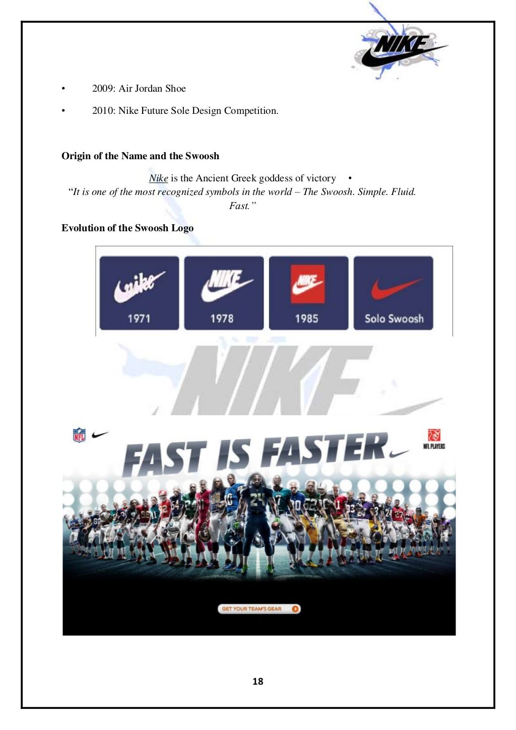Nike strategic management