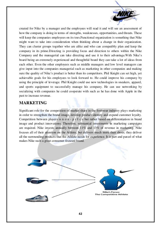 nike strategic management
