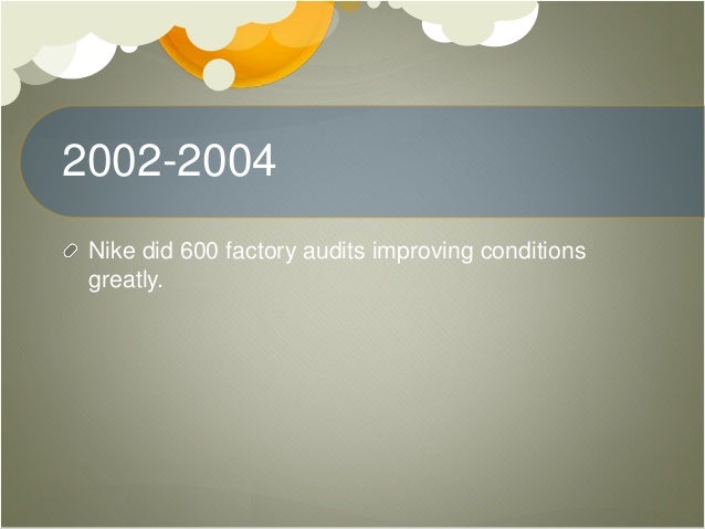 nike factory list
