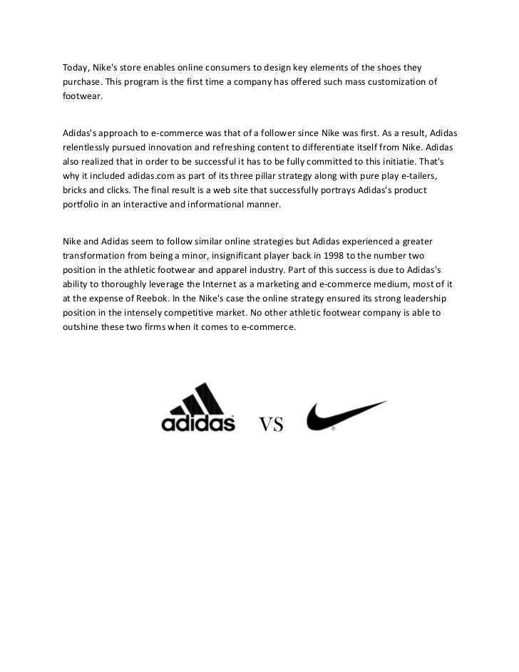 Nike vs adidas essay 305 image