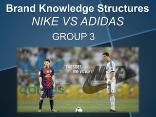 Brand Knowledge Structures
NIKE VS ADIDAS
GROUP 3
 