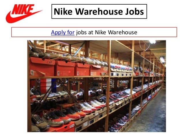 warehousing of nike shoes