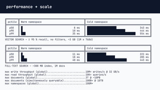 turbopuffer: a Trillions-Scale Search Engine on Object Storage by ...