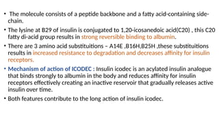 Presentation on newly emerging long acting insulin ICODEC NIKHIL ICODEC ...