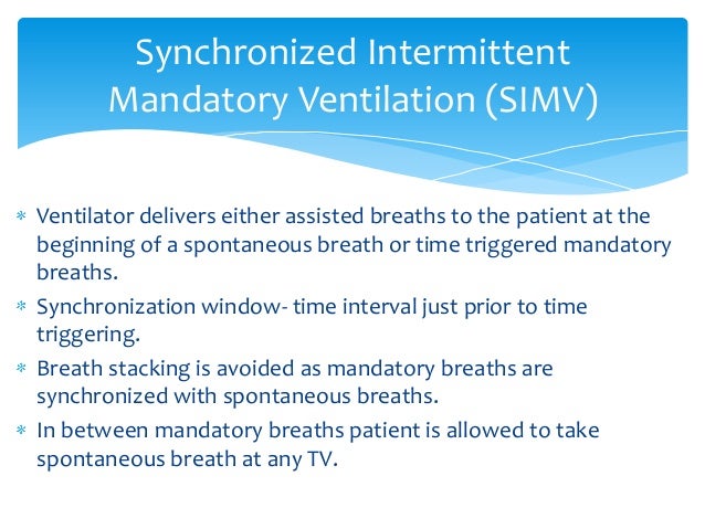 modes of ventilation