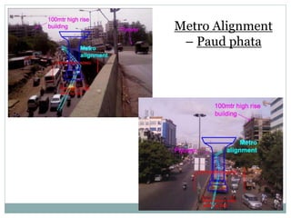 Metro Alignment 
– Paud phata 
 
