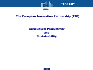 Nikiforas Sivenas - Agricultural Research and Innovation under HORIZON